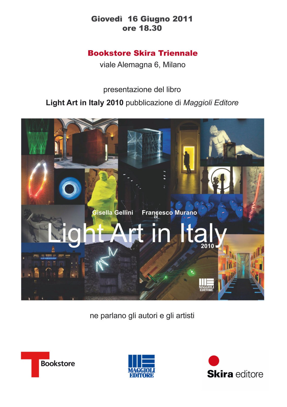 Presentazione 'Light Art in Italy 2010