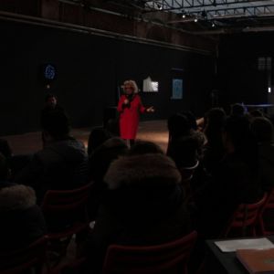 Gli studenti di Light Art e Design della Luce visitano la mostra LUCE4GOOD