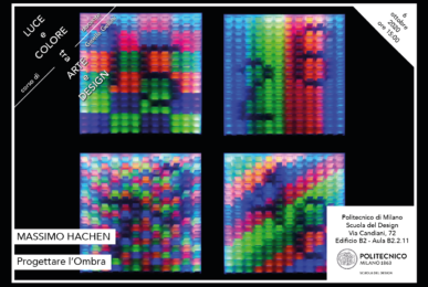Luce e Colore tra Arte e Design | Lezione 6 ottobre 2020 | Massimo Hachen