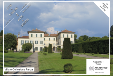 Luce e Colore tra Arte e Design | Lezione 28 settembre 2021 | Villa e Collezione Panza