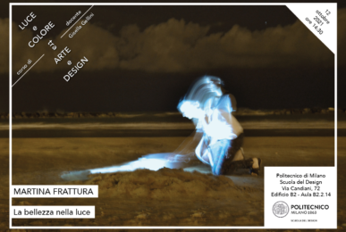 Luce e Colore tra Arte e Design | Lezione 12 ottobre 2021 | Martina Frattura