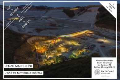 Luce e Colore tra Arte e Design | Lezione 2 novembre 2021 | Renzo Macelloni